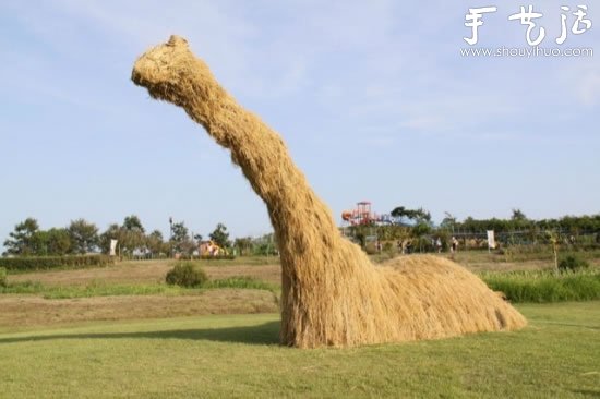 秸稈變廢為寶 DIY各種趣味雕塑 -  rpnrmr.com