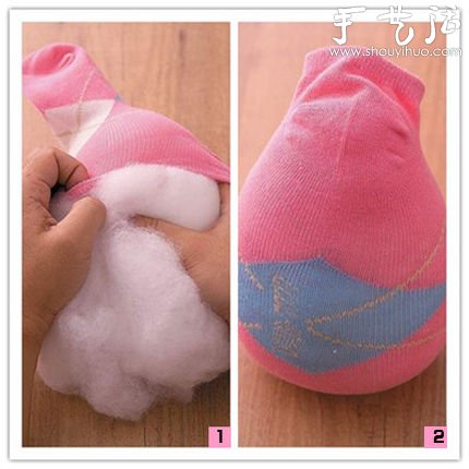 舊襪子大改造 DIY可愛(ài)招財(cái)貓 -  rpnrmr.com