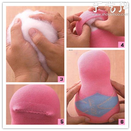 舊襪子大改造 DIY可愛(ài)招財(cái)貓 -  rpnrmr.com