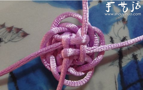 吉祥結(jié)玫瑰花手工制作 -  rpnrmr.com