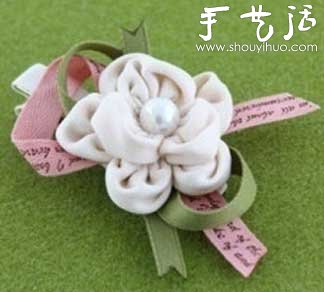 小清新花朵樣式發(fā)夾DIY教程 -  rpnrmr.com