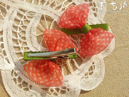 適合小女孩佩戴的蝴蝶結(jié)發(fā)夾 -  rpnrmr.com