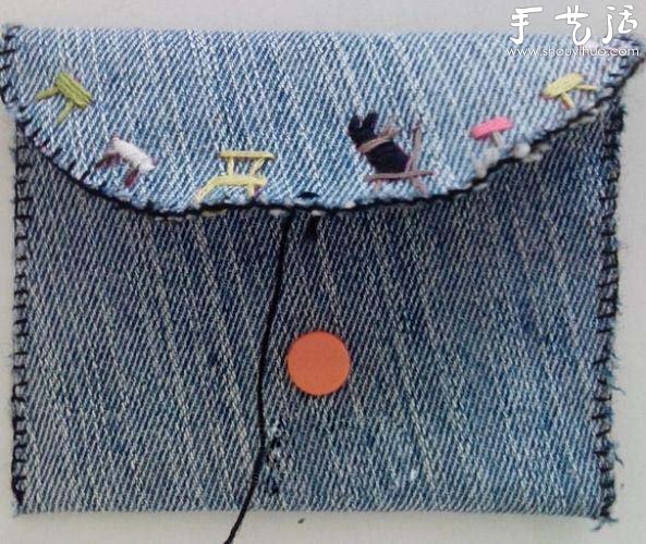 牛仔布DIY制作牛仔布包的教程 -  rpnrmr.com