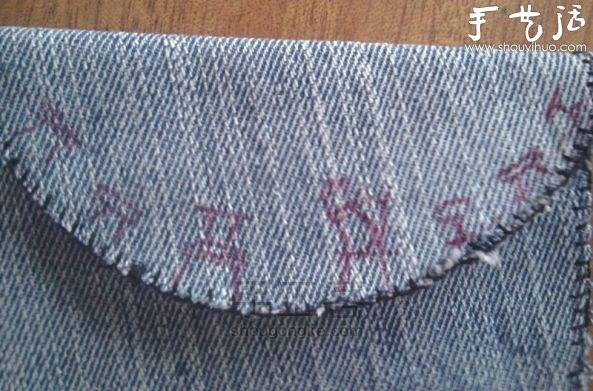 牛仔布DIY制作牛仔布包的教程 -  rpnrmr.com