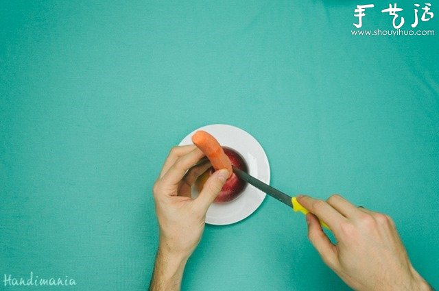 DIY水果圣誕樹(shù) 超有趣的水果拼盤(pán)制作 -  rpnrmr.com