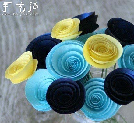 剪紙玫瑰花DIY教程 -  rpnrmr.com