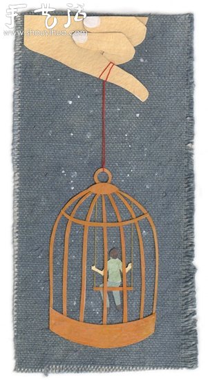 佐藤美紀(jì)布藝畫作品欣賞 -  rpnrmr.com