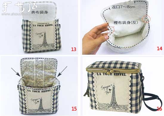 DIY制作單反相機(jī)背包 相機(jī)包手工制作 -  rpnrmr.com
