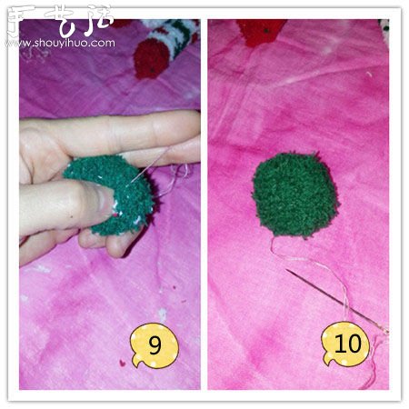 毛絨襪子DIY制作“圣誕兔”玩偶 -  rpnrmr.com