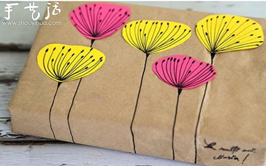 簡(jiǎn)單手繪DIY小清新包裝 -  rpnrmr.com