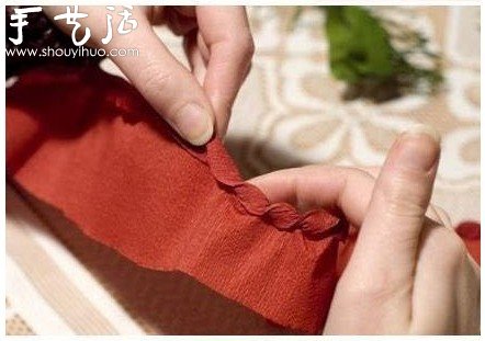 皺紋紙DIY松果掛飾的制作方法 -  rpnrmr.com