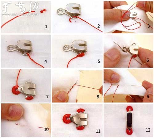 服裝DIY縫制鉤扣的方法 -  rpnrmr.com