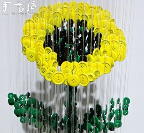 紐扣DIY的藝術(shù)作品 -  rpnrmr.com