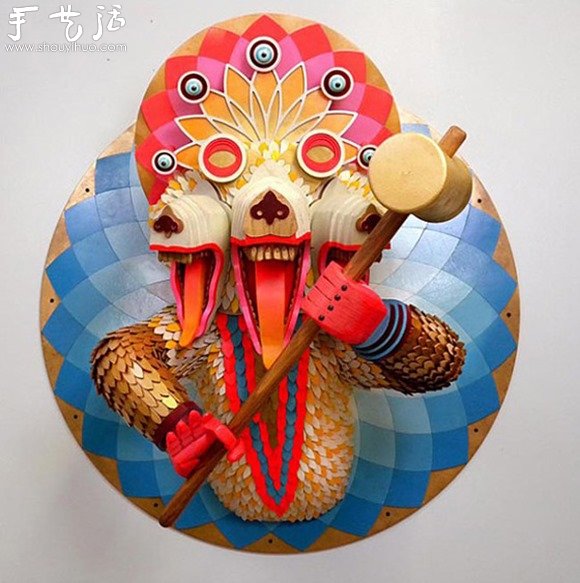 另類(lèi)立體的木雕作品欣賞 -  rpnrmr.com