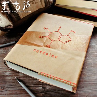 DIY繡花牛皮紙書皮 繡花牛皮紙書皮制作 -  rpnrmr.com