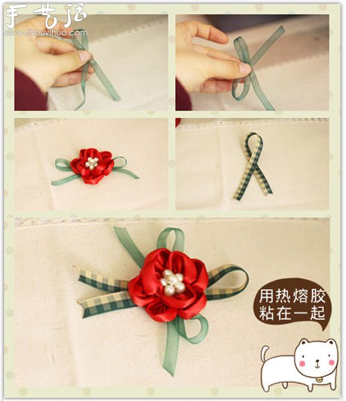 自制小清新發(fā)箍，小女生發(fā)箍制作教程 -  rpnrmr.com