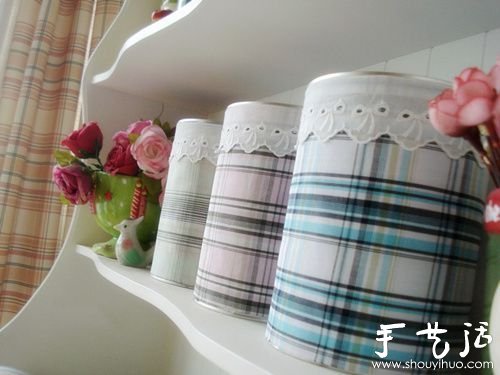 奶粉罐D(zhuǎn)IY清新田園風(fēng)儲物罐的方法 -  rpnrmr.com
