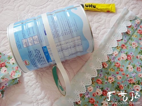 奶粉罐D(zhuǎn)IY清新田園風(fēng)儲物罐的方法 -  rpnrmr.com