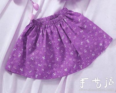 自制小女孩短裙 小女孩短裙制作方法 -  rpnrmr.com