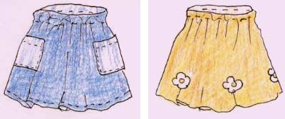 自制小女孩短裙 小女孩短裙制作方法 -  rpnrmr.com