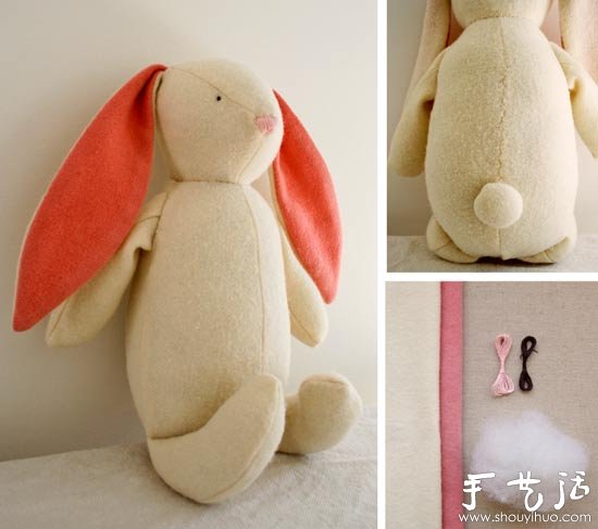 布藝兔子手工制作 -  rpnrmr.com