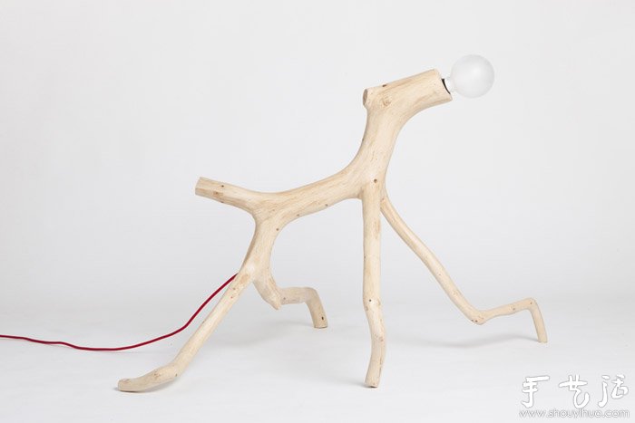 樹枝手工制作獨(dú)一無二的燈具 -  rpnrmr.com