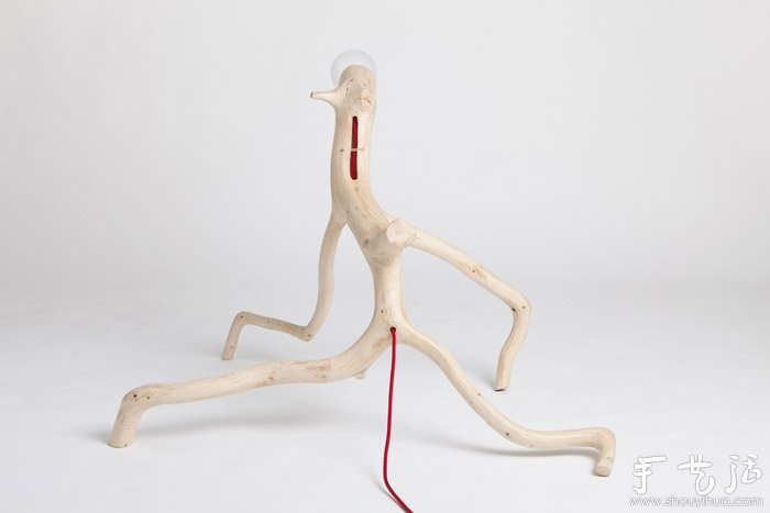 樹枝手工制作獨(dú)一無二的燈具 -  rpnrmr.com