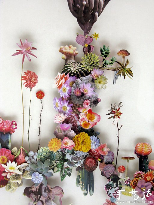 紙花和樹(shù)枝DIY的精美紙藝作品 -  rpnrmr.com