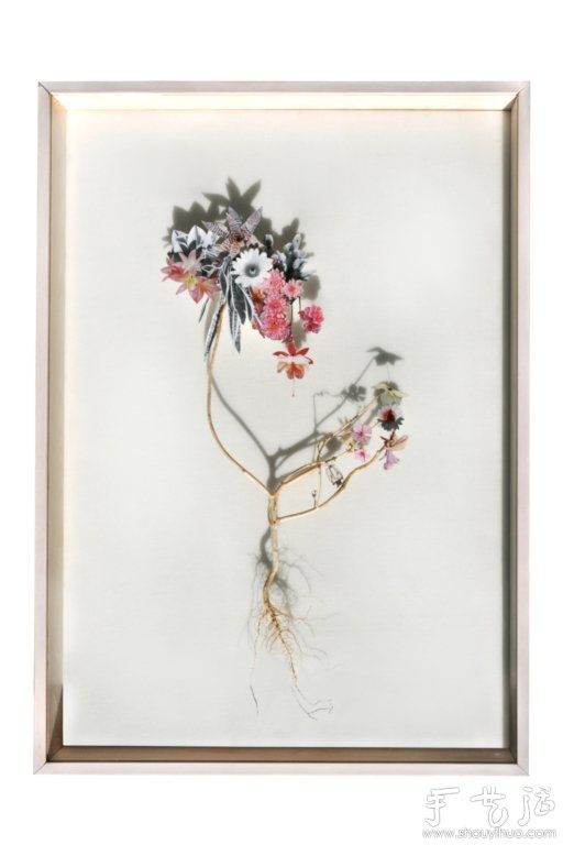 紙花和樹(shù)枝DIY的精美紙藝作品 -  rpnrmr.com