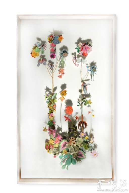 紙花和樹(shù)枝DIY的精美紙藝作品 -  rpnrmr.com