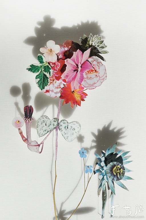 紙花和樹(shù)枝DIY的精美紙藝作品 -  rpnrmr.com