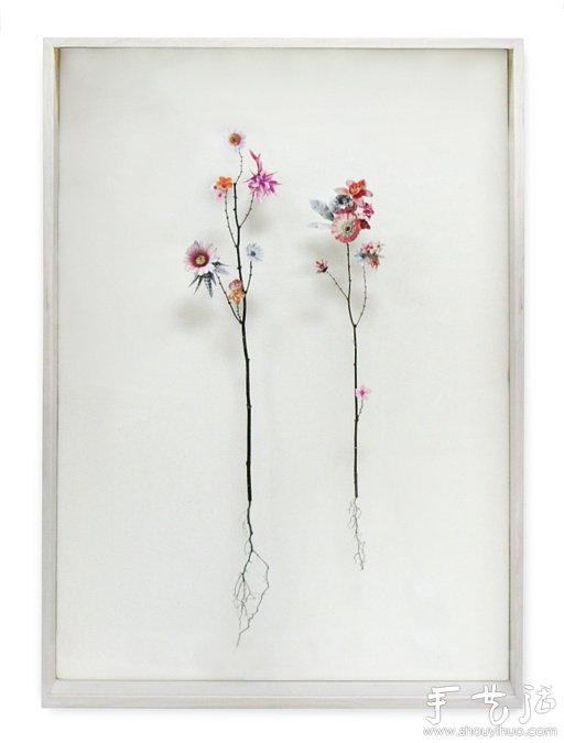 紙花和樹(shù)枝DIY的精美紙藝作品 -  rpnrmr.com