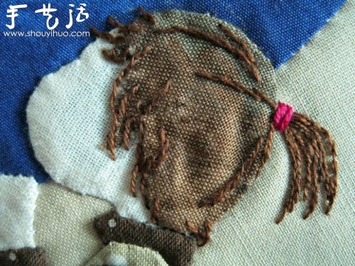 DIY制作布藝畫框 拼布畫框手工制作 -  rpnrmr.com