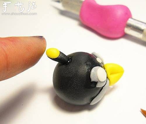 軟陶手工制作憤怒的小鳥 -  rpnrmr.com