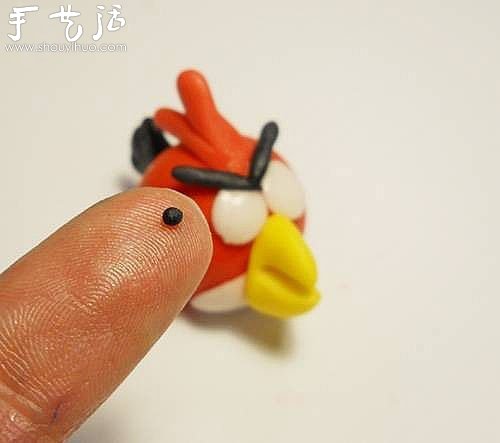 軟陶手工制作憤怒的小鳥 -  rpnrmr.com