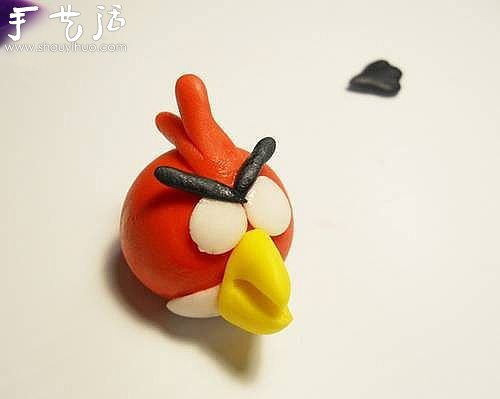 軟陶手工制作憤怒的小鳥 -  rpnrmr.com