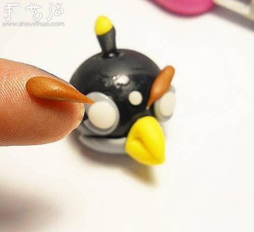 軟陶手工制作憤怒的小鳥 -  rpnrmr.com