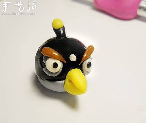 軟陶手工制作憤怒的小鳥 -  rpnrmr.com