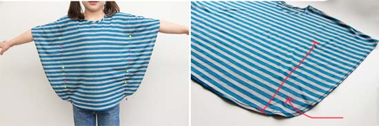 DIY女生蝙蝠衫 蝙蝠衫的制作 -  rpnrmr.com