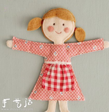DIY可愛(ài)布娃娃的教程 布娃娃手工制作方法 -  rpnrmr.com