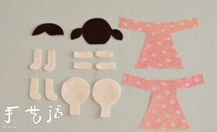 DIY可愛(ài)布娃娃的教程 布娃娃手工制作方法 -  rpnrmr.com