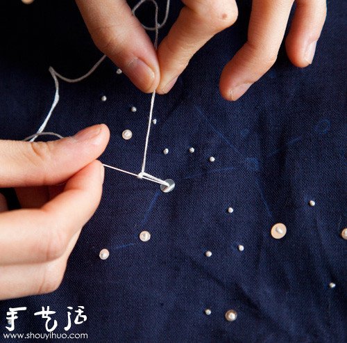 刺繡DIY星空桌墊/桌布的教程 -  rpnrmr.com