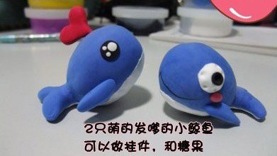 DIY橡皮泥鯨魚(yú) 橡皮泥鯨魚(yú)的手工制作 -  rpnrmr.com