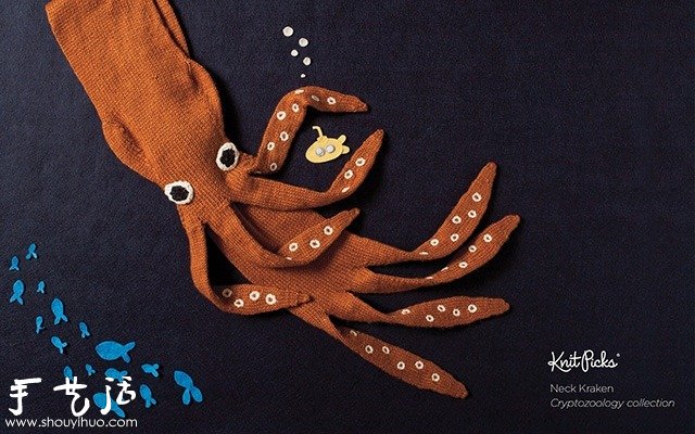 充滿生活情趣的毛線針織作品 -  rpnrmr.com