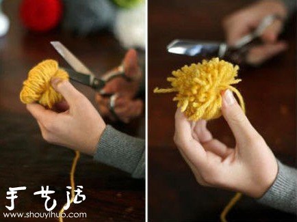 自制書簽 DIY制作可愛的毛線球書簽 -  rpnrmr.com