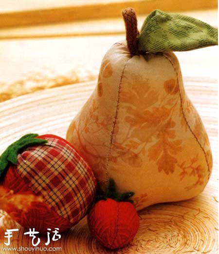 布藝水果梨和番茄的制作教程 -  rpnrmr.com
