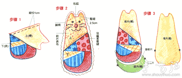 DIY可愛貓咪抱枕制作教程 -  rpnrmr.com