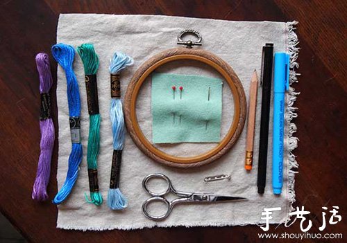 布藝胸章手工制作方法 -  rpnrmr.com