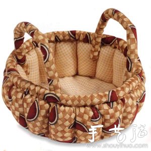 DIY手工制作布藝籃子 -  rpnrmr.com