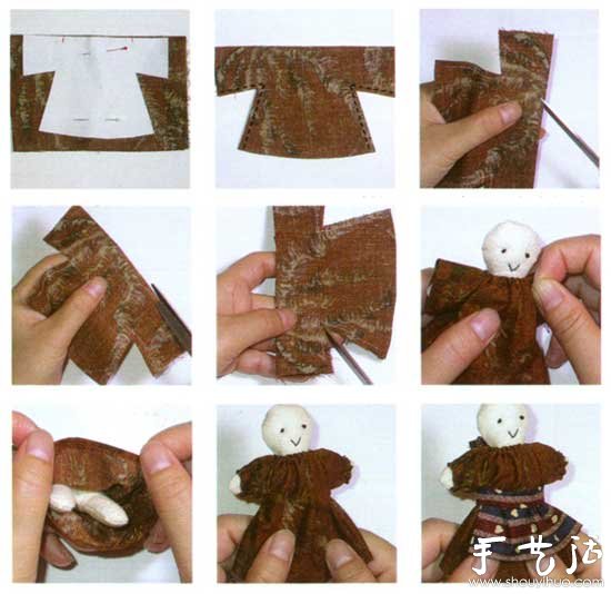 日本民族風(fēng)布娃娃手工制作教程 -  rpnrmr.com